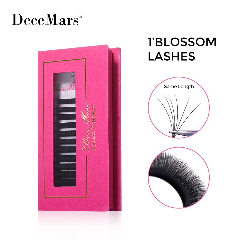 DeceMars 1'S Blossom Eyelash Extension Auto-flowering Lash